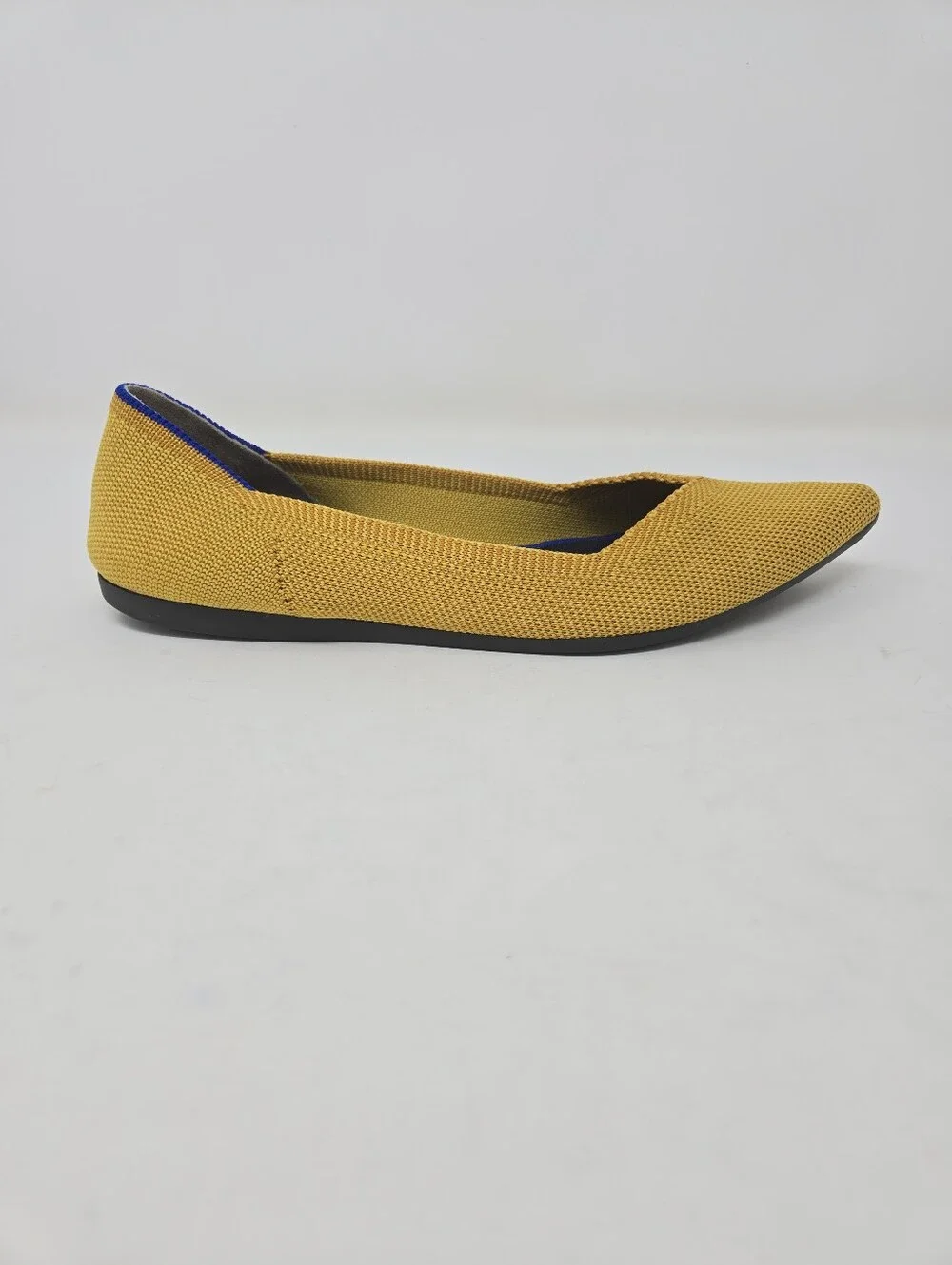Rothys The Poiny Yellow Ballet Flats Size 6.5